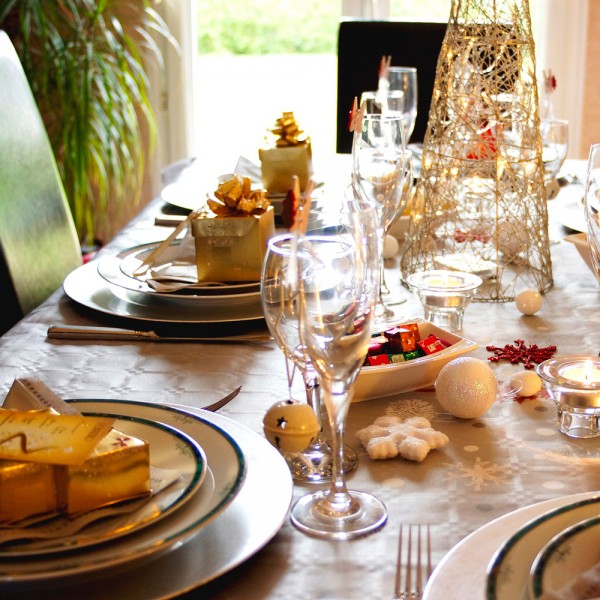 Claves para poner una mesa de Navidad perfecta