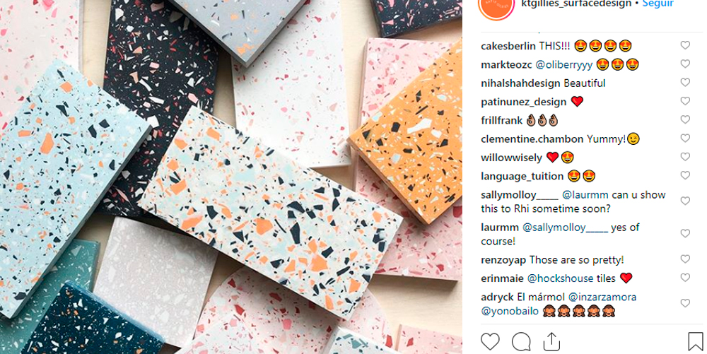 Terrazo está de tendencia en 2019