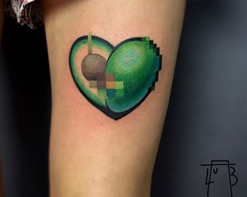 Tatuajes con píxeles