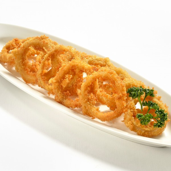 Cómo hacer unos crujientes aros de cebolla en el horno