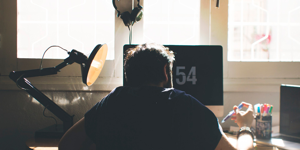 estrés de trabajar en casa