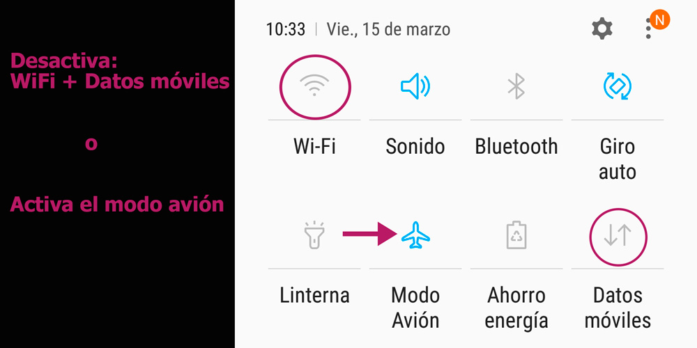 Desaparecer en línea de WhatsApp
