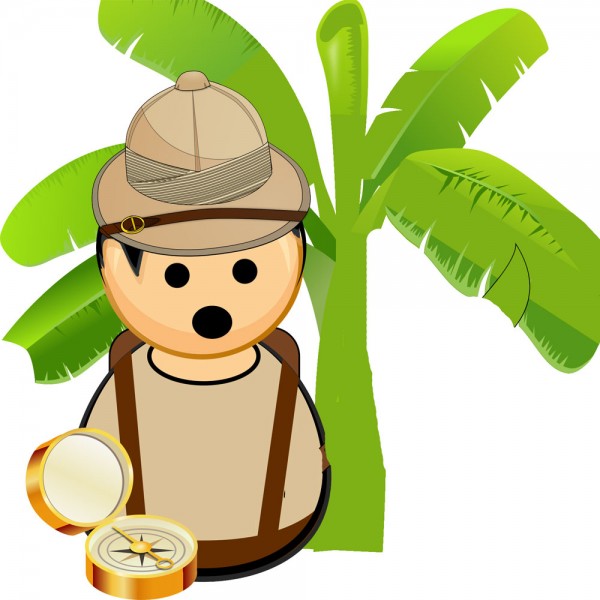 El explorador fanfarrón. Cuentos con moraleja inventados por niños