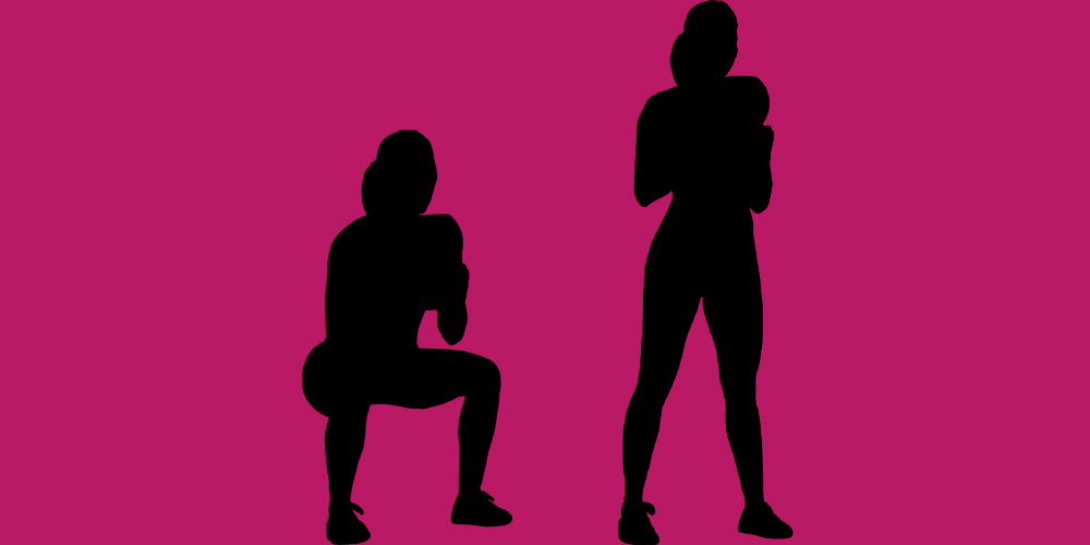 sentadillas para piernas y glúteos