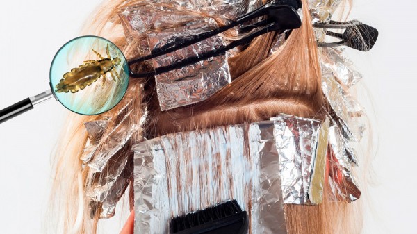 ¿Se puede usar champú antipiojos con el cabello recién teñido?