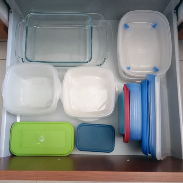 Cómo organizar bien los tuppers en tu cocina
