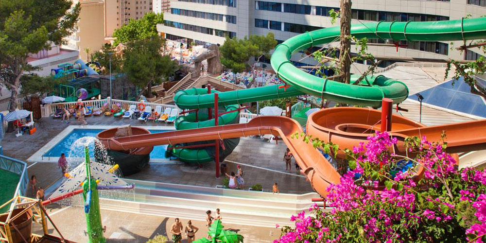 hotel magic aqua rock para niños