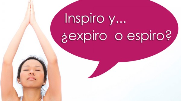 Cuál es la diferencia entre expirar y espirar. Ojo... ¡no es lo mismo!