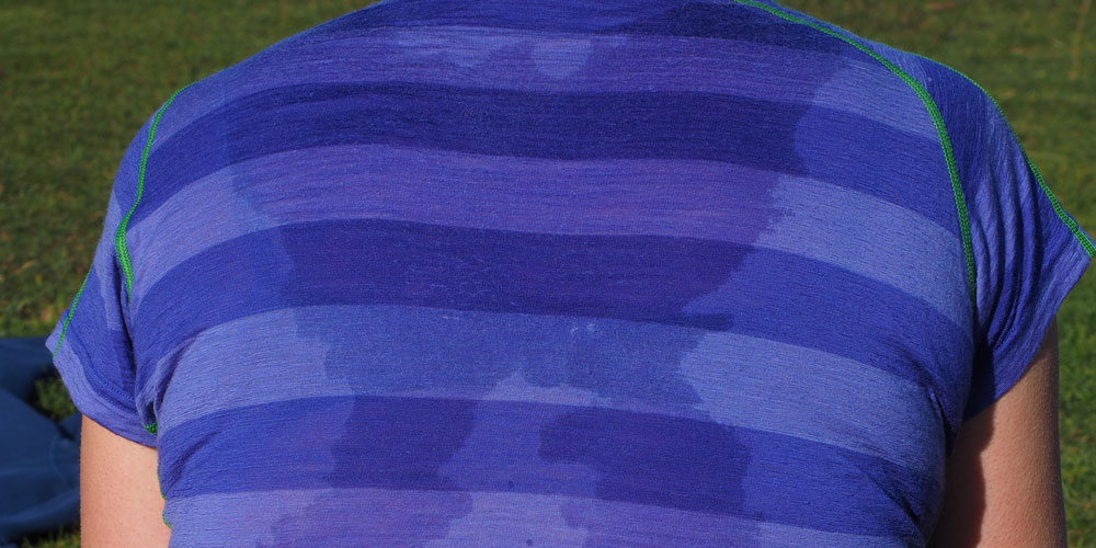 cómo frenar el sudor excesivo