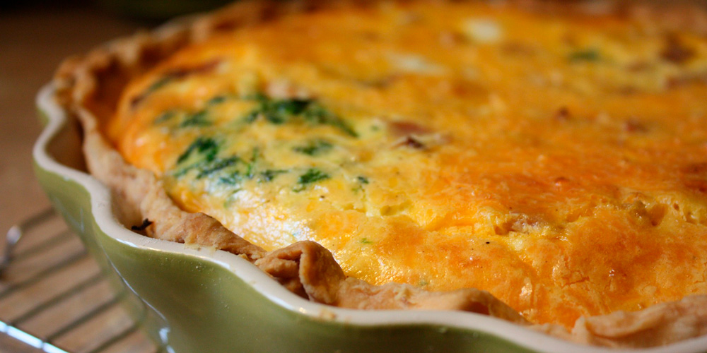 quiche de espinacas
