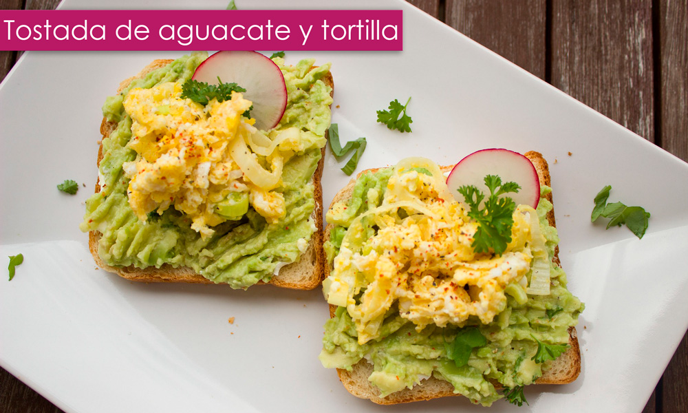 desayunar aguacate