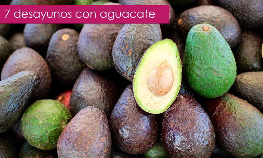7 ideas de desayuno con aguacate