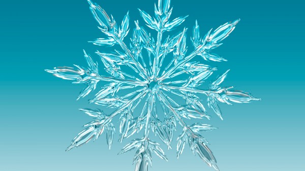 Por qué los copos de nieve son simétricos y tienen forma de estrella