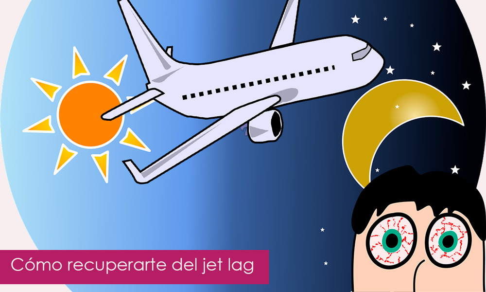 recuperarse del jet lag