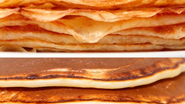 Cuál es la diferencia entre crepes y panqueques