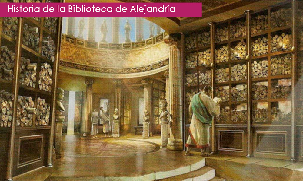 biblioteca de alejandría: historia