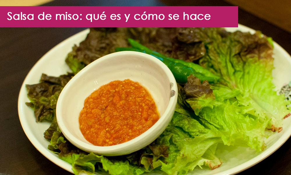 qué es la salsa de miso y qué lleva