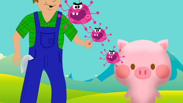 Cómo se transfieren los virus de animales a los humanos