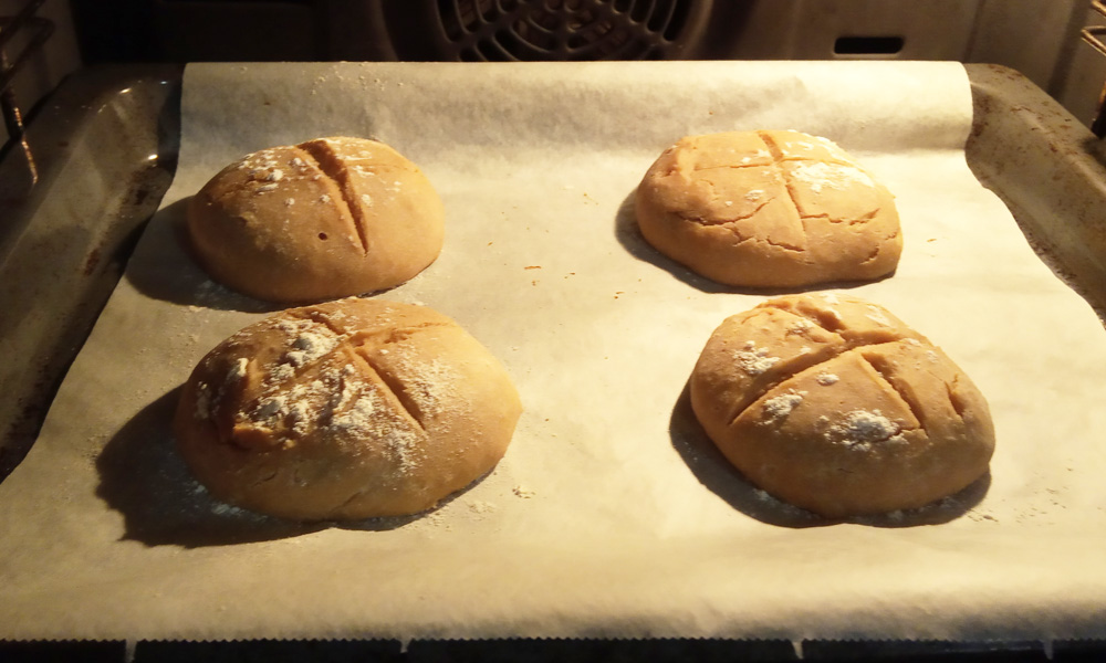 pan de pueblo casero