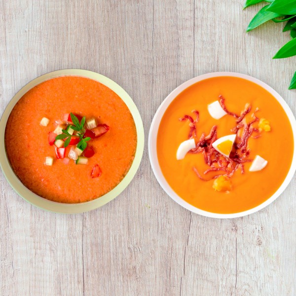 Cuál es la diferencia entre el gazpacho y el salmorejo