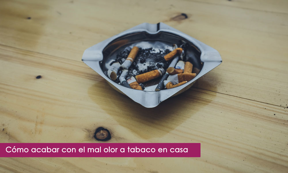 mal olor a tabaco en casa