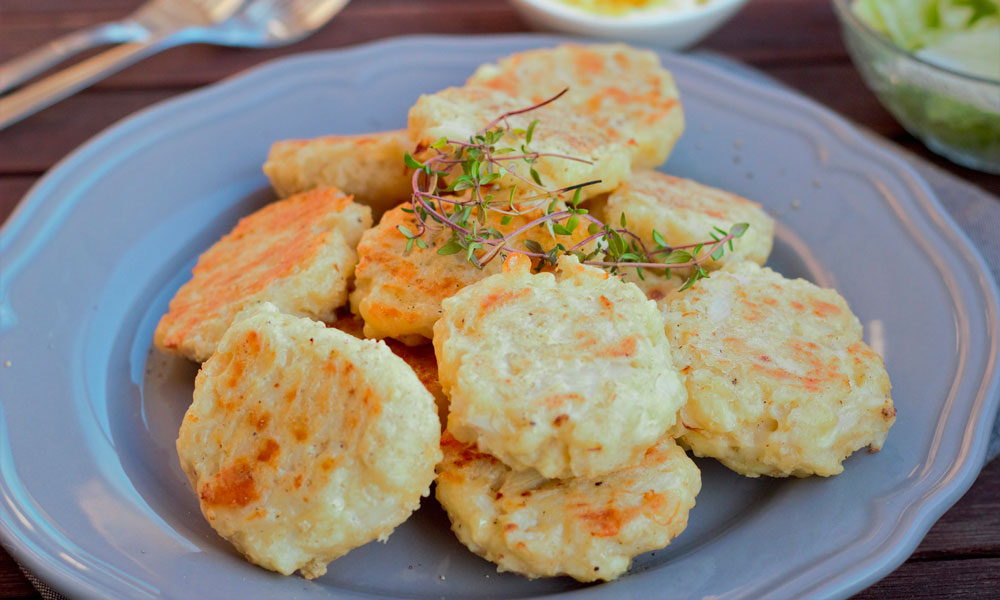 buñuelos de coliflor