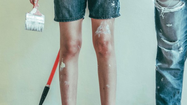 Cómo pintar una pared sin salpicar pintura