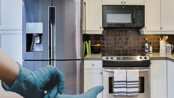 Cómo limpiar detrás y debajo de los electrodomésticos de la cocina