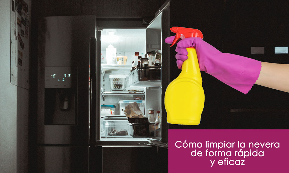 cómo limpiar la nevera