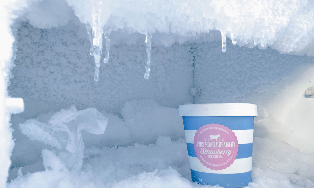 limpiar el congelador