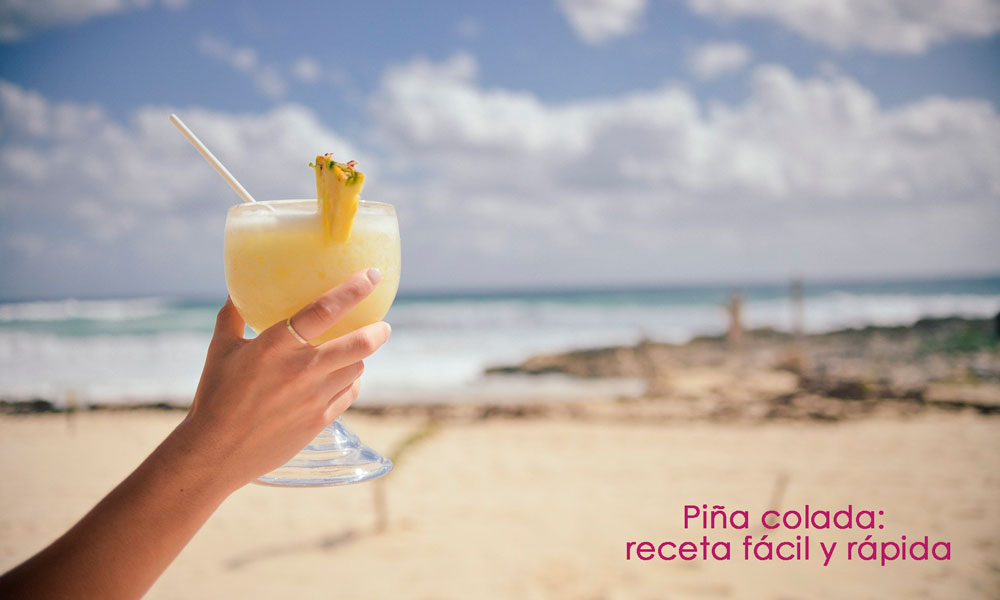 piña colada paso a paso de forma fácil