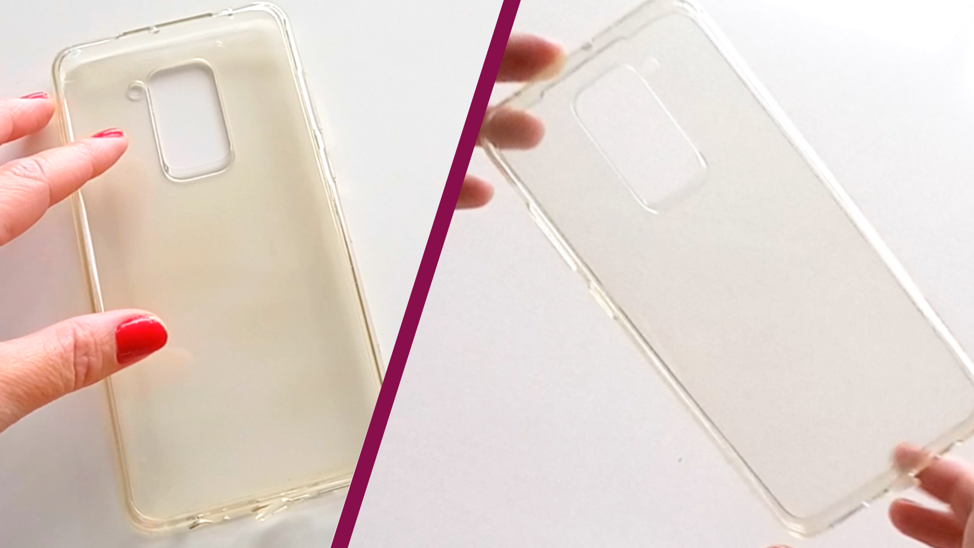 Funda De Móvil Transparente Se Vuelve Amarilla
