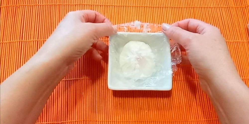 pastel de aguacate y salmón, paso 2