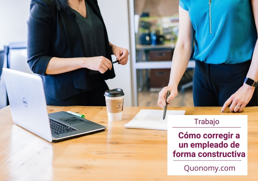 Corregir a un empleado de forma constructiva