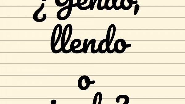 Cómo se escribe: llendo, yendo o iendo