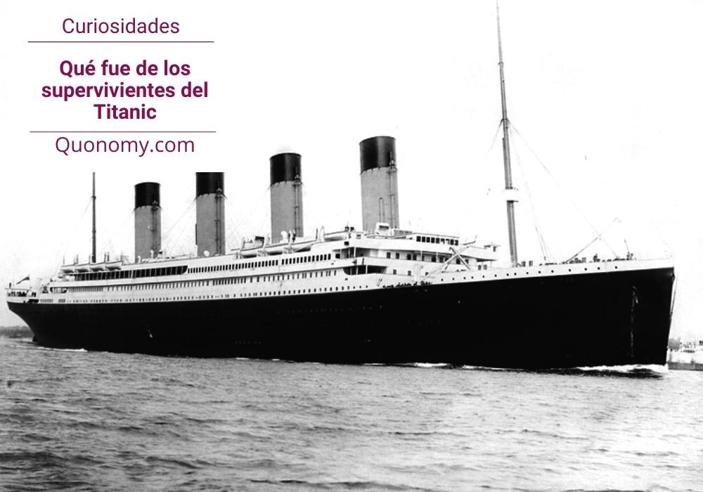 supervivientes del titanic, su historia