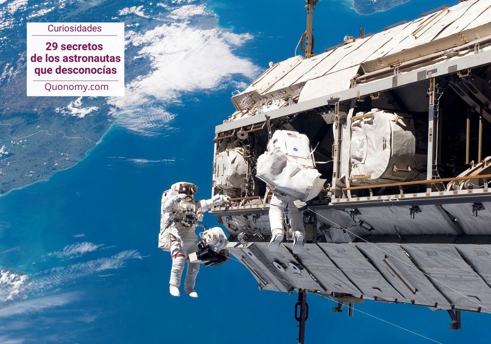 curiosidades de los astronautas