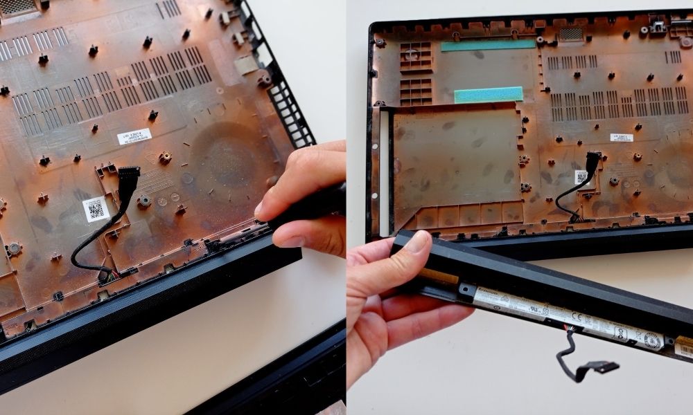cambiar la batería de tu lenovo, paso 6