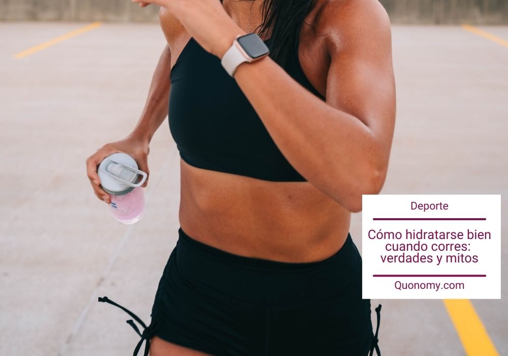 hidratarse bien al correr