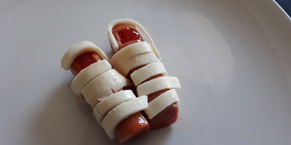 momias de halloween para merendar