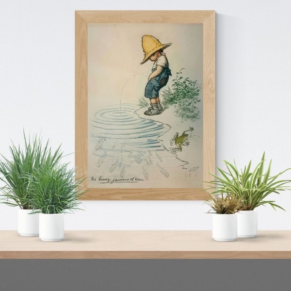 Método facilísimo para colgar cuadros sin taladrar la pared