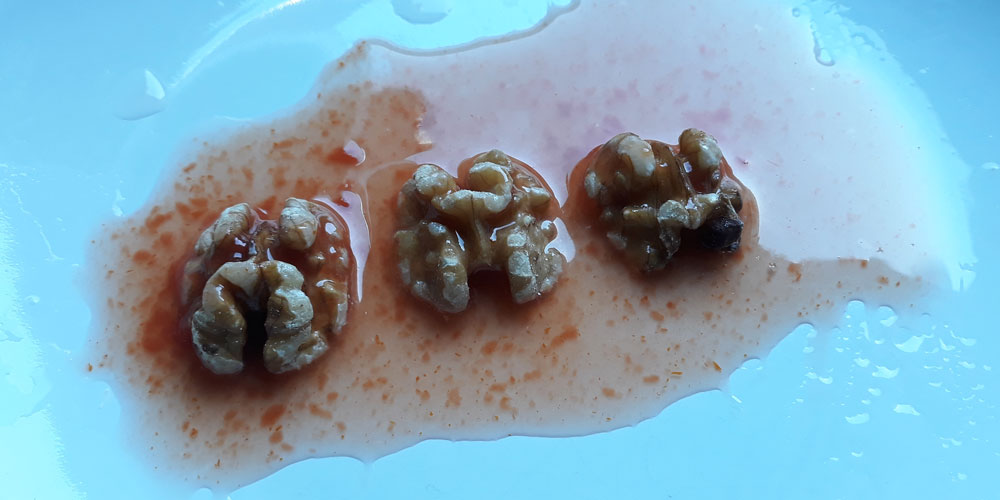 cerebros para la merienda de halloween