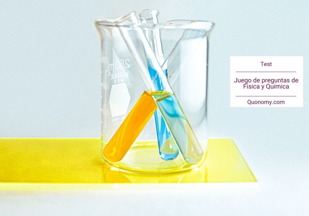 test de física y química