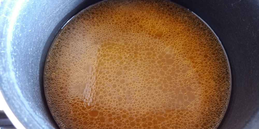 caldo de pescado casero