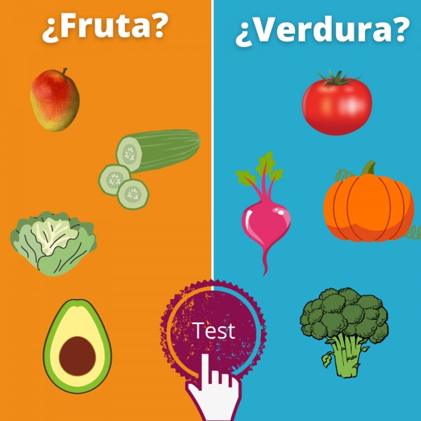 Test: ¿Fruta o verdura? Comprueba si puedes diferenciar frutas y verduras