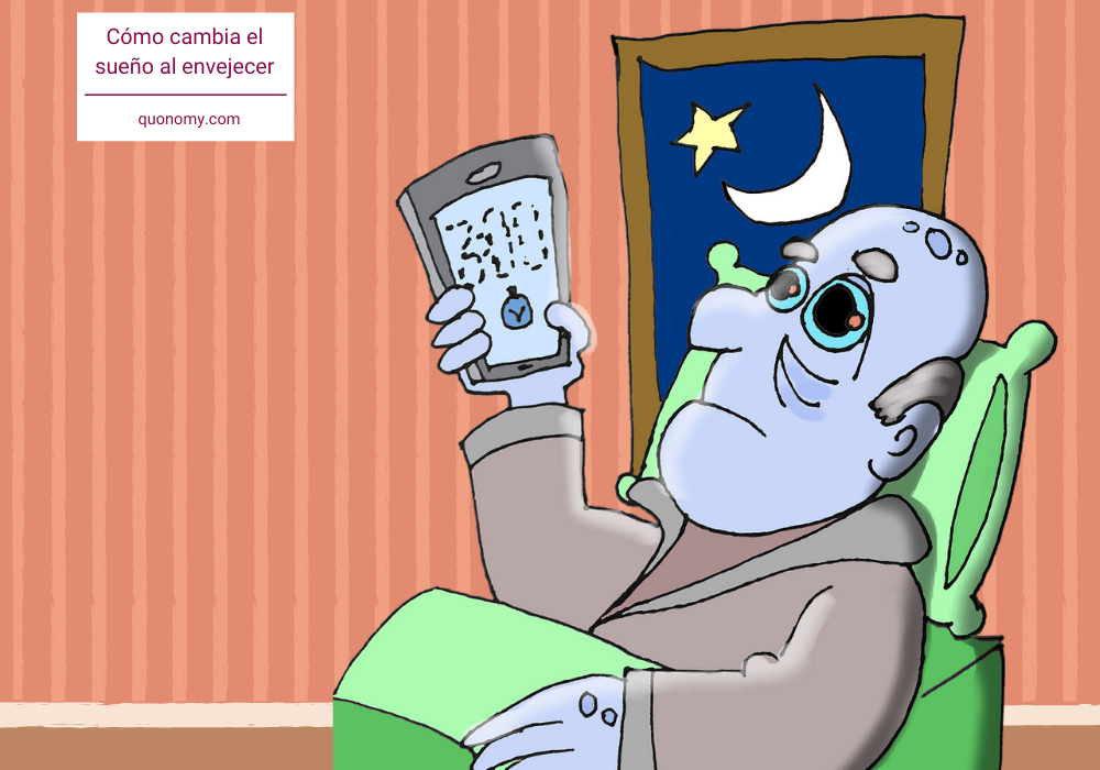 cuánto duermen las personas mayores