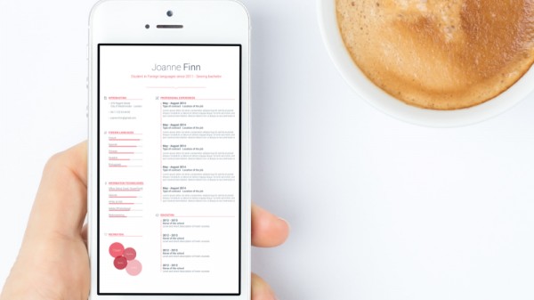 5 consejos para hacer tu currículum con el móvil