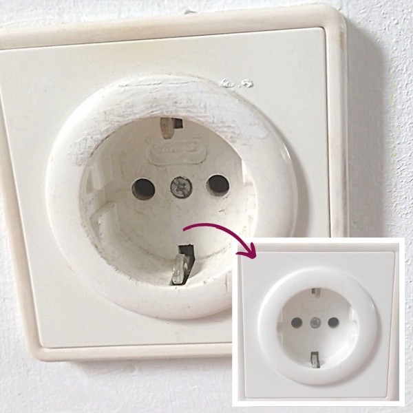 ¿Cómo se limpia un enchufe por dentro?