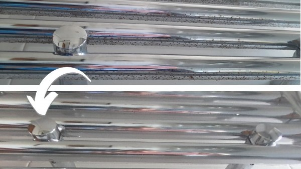 Cómo quitar óxido de toalleros eléctricos cromados: 3 métodos