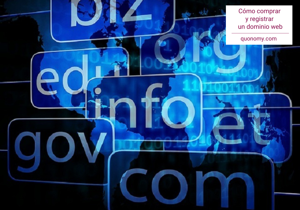 cómo comprar un dominio para mi web